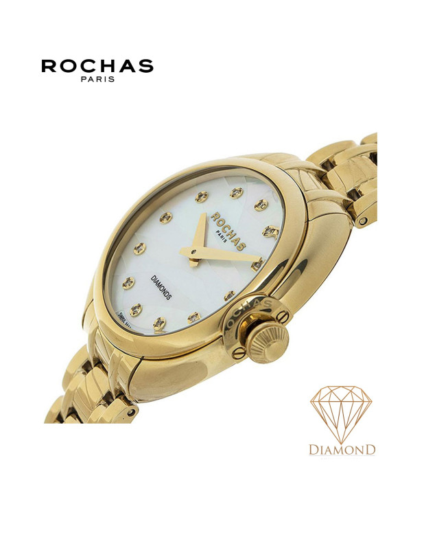 ROCHAS Ladies Diamond Watch